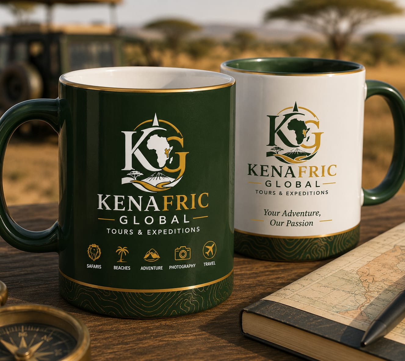 KENAFRIC GLOBAL Mug (Green)